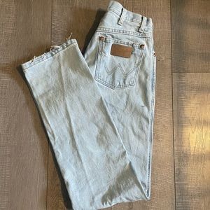 Vintage wrangler jeans size 9x34